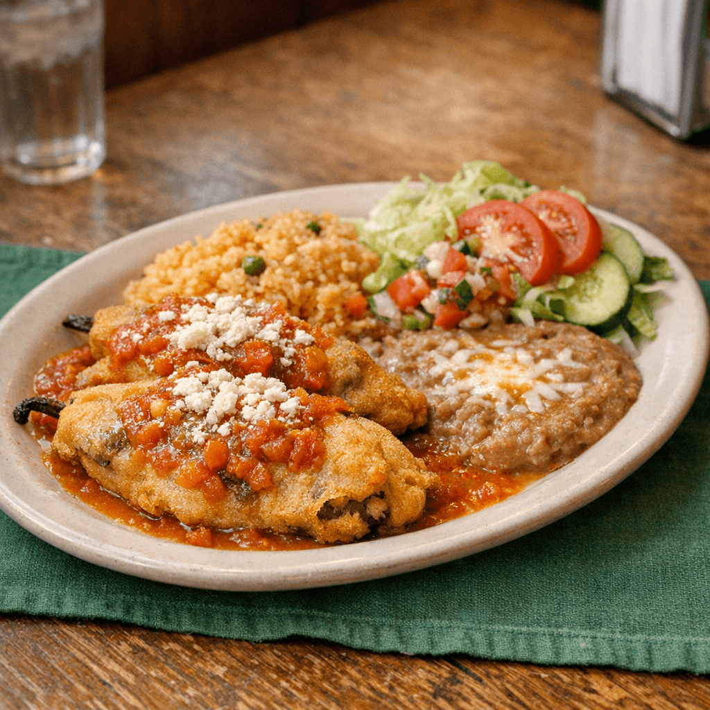 2 Chiles Rellenos