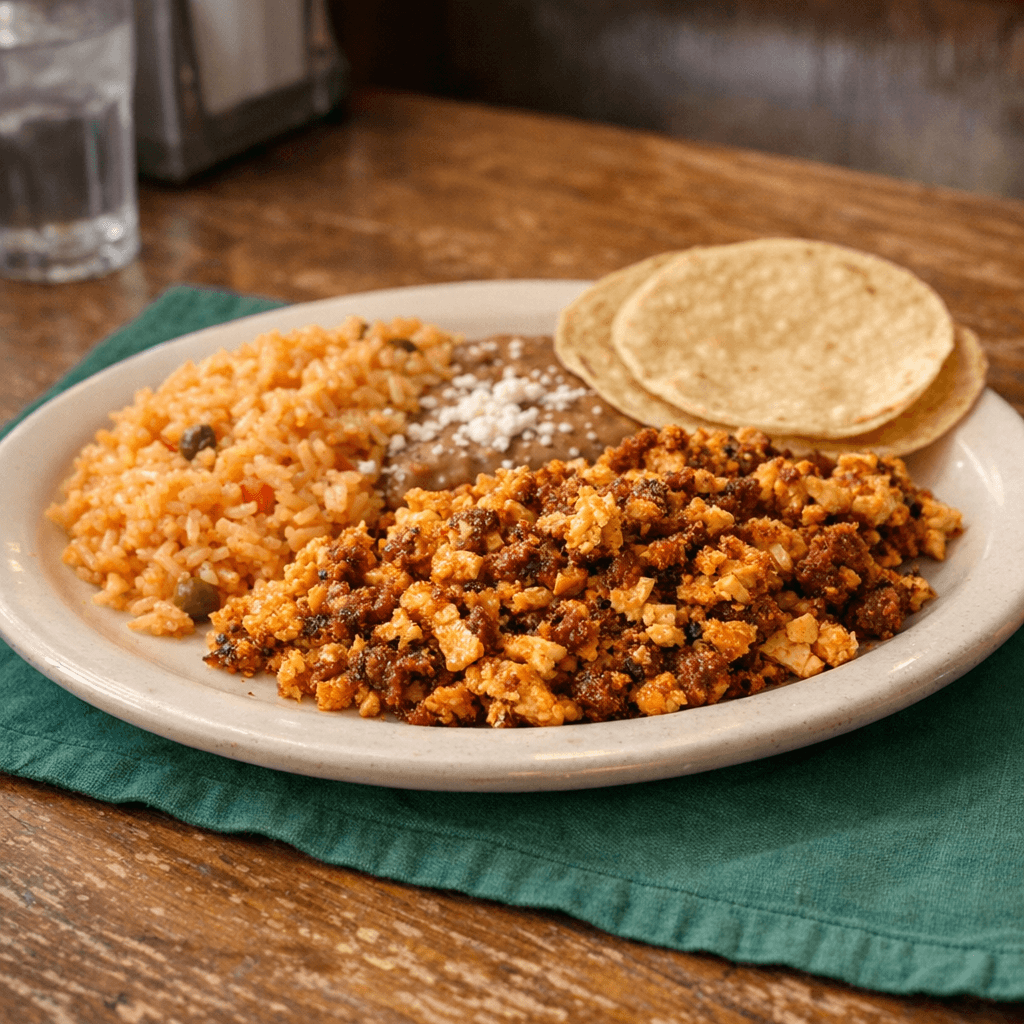 Huevos Con Chorizo