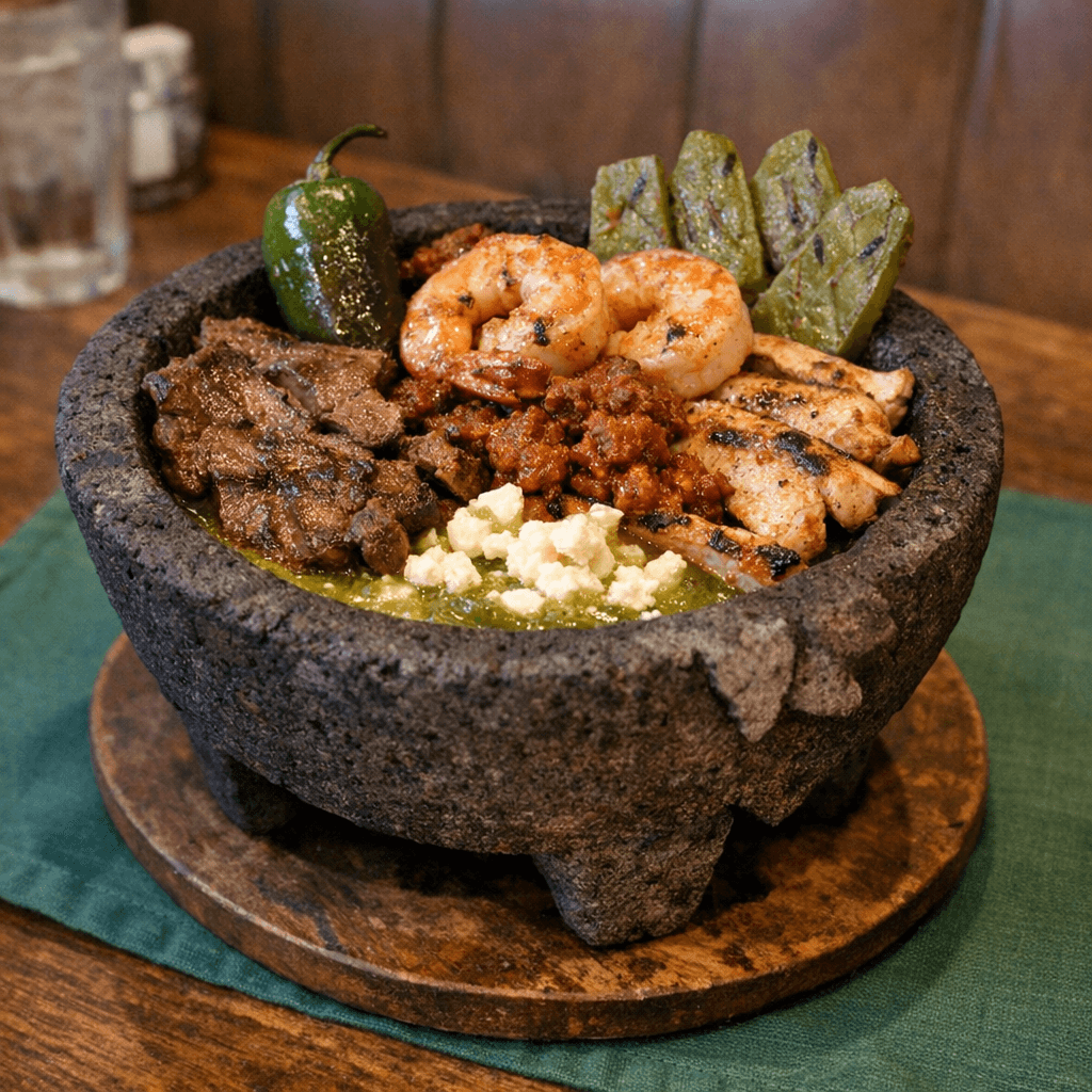 Molcajete Cielo, Mar, y Tierra