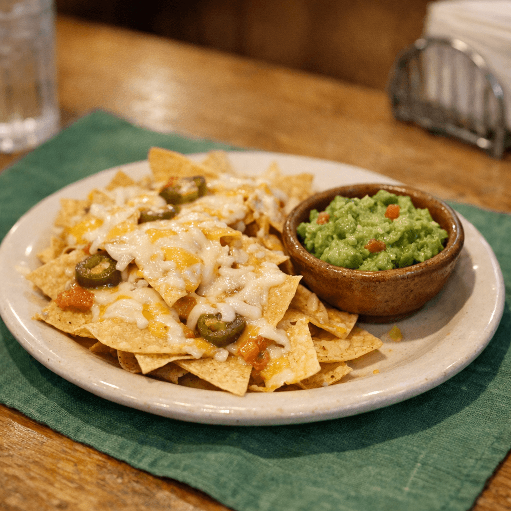 Nachos With Guacamole