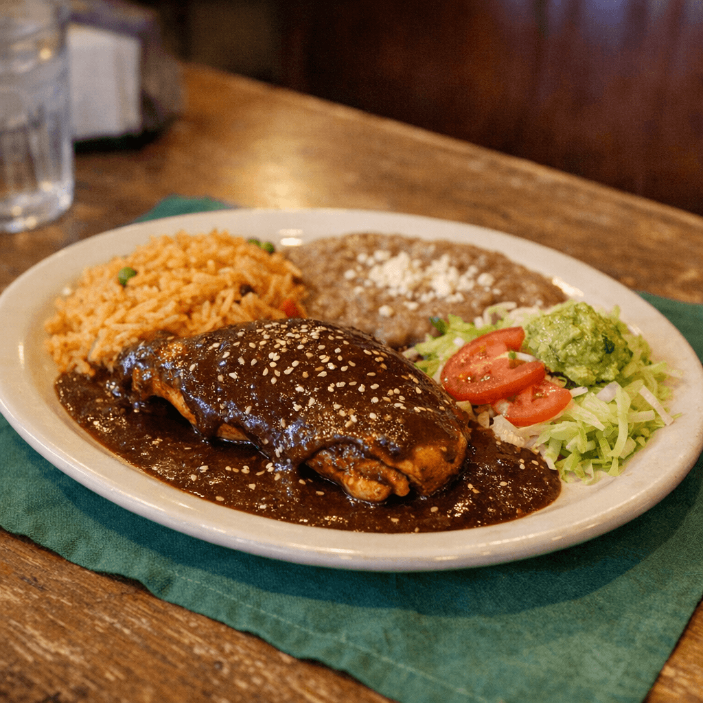 Pollo Con Mole Poblano