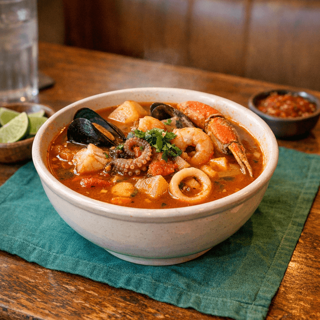Sopa de Mariscos 7 Mares